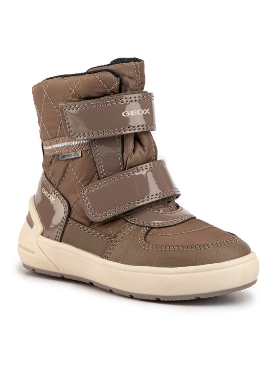 Geox Zimski škornji Geox J Sleigh G.B Abx D J949SD 0FU50 C5005 M Rjava