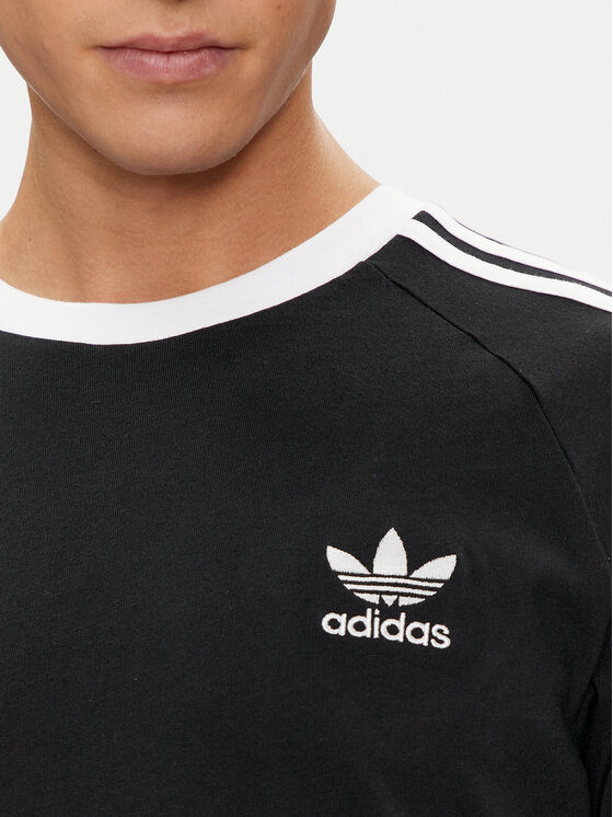adidas adidas Póló Adicolor Classics 3-Stripes T-Shirt IA4845 Fekete Slim Fit