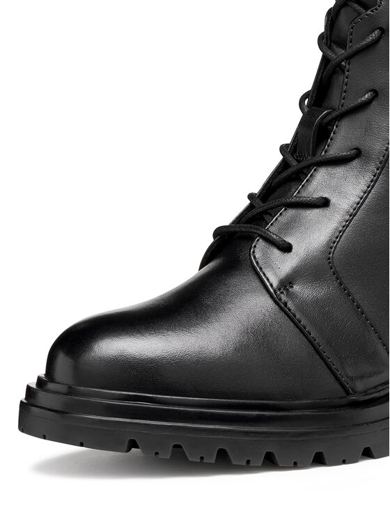 Geox Gležnjače Geox D Damiana D56QCC 043TU C9999 Crna