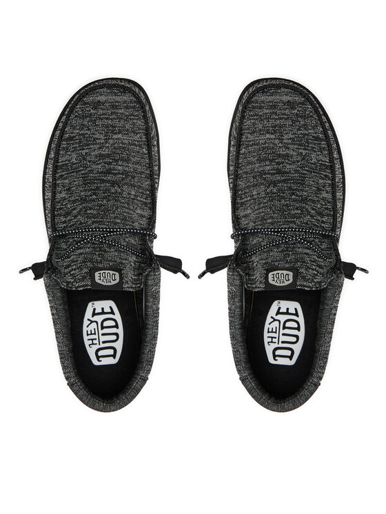 Hey Dude Mocassini Hey Dude Wally Sport Knit 40536-060 Nero