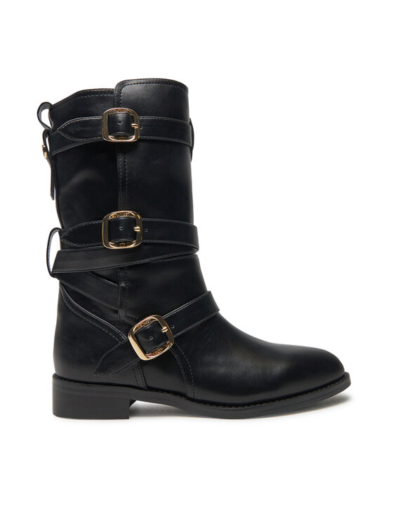 TWINSET Botki TWINSET 242TGT072 Czarny