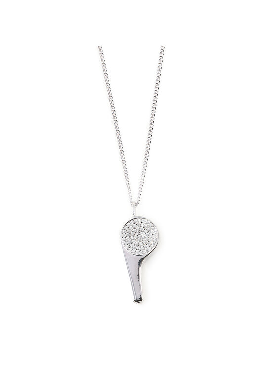 Zadig & Voltaire Naszyjnik Zadig & Voltaire Whistle Necklace OWJW00034 Srebrny