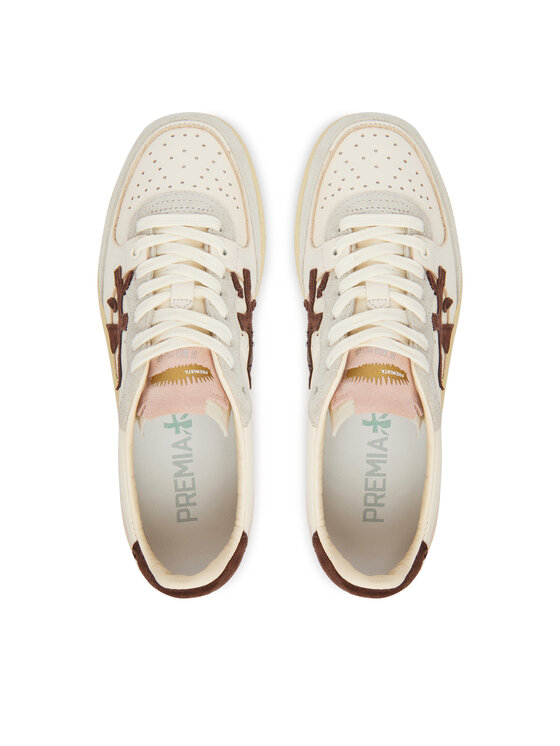 Premiata Сникърси Premiata Bsktclad Bskt Clayd Var 8284 Екрю