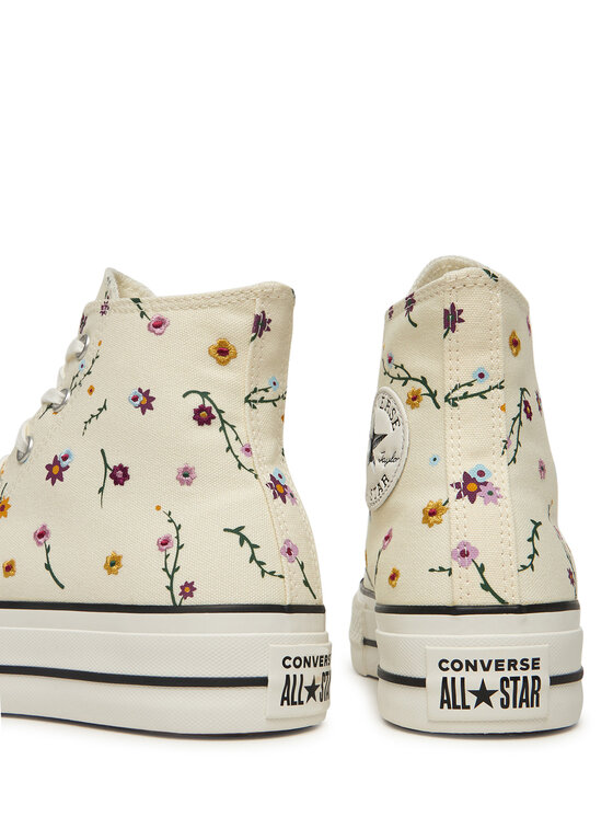 Converse Kedas Converse Chuck Taylor All Star Lift A15536C Écru