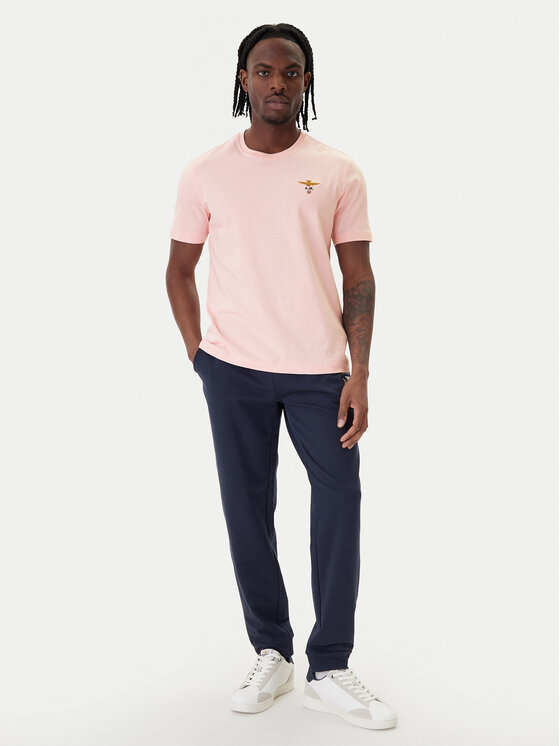 Aeronautica Militare Aeronautica Militare Camiseta 261TS1580UJ00372 Rosa Regular Fit