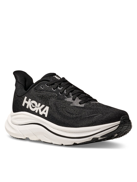 Hoka Взуття для бігу Hoka Clifton 10 Wide Чорний