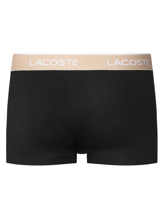 Lacoste Lacoste Conjunto de calzoncillos boxer 5H1297 Negro Regular Fit