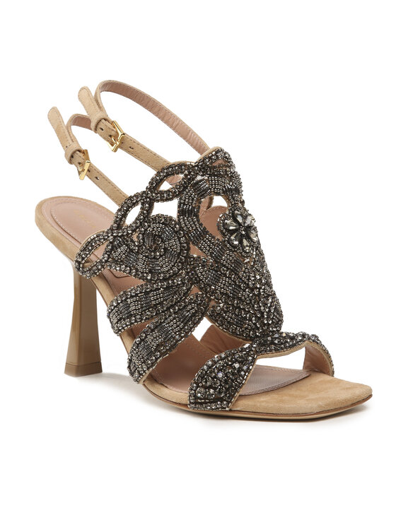Alberta Ferretti Босоніжки Alberta Ferretti 23151A6311 8021 Сірий
