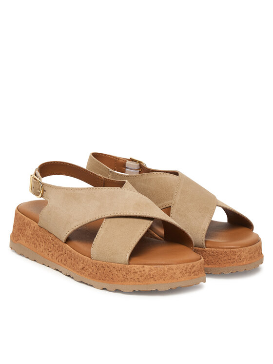 Tamaris Босоніжки Tamaris 1-28205-46 Бежевий