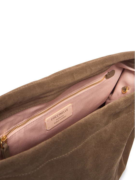 Coccinelle Сумка Coccinelle V9G Coccinellelidia Suede Bim E1 V9G 13 03 01 Темно-бежевий