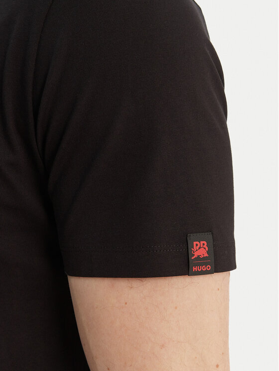 HUGO HUGO Camiseta Dlix_RB 50559696 Negro Regular Fit