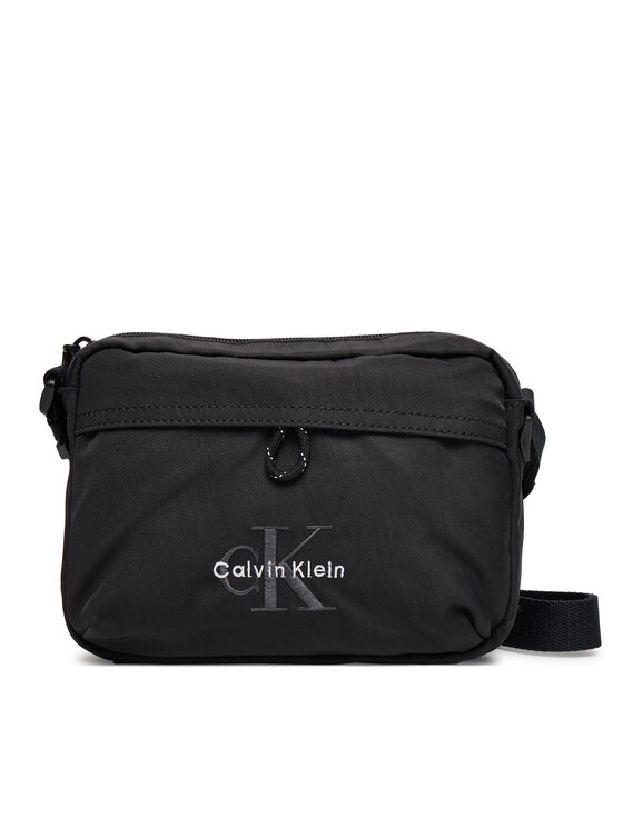 Calvin Klein Torbica za okrog pasu Calvin Klein Bold Camera Bag LV04D3117G Črna