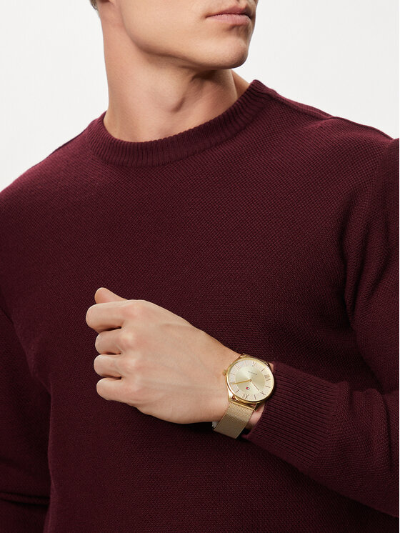 Tommy Hilfiger Hodinky Tommy Hilfiger Becker 1710515 Zlatá