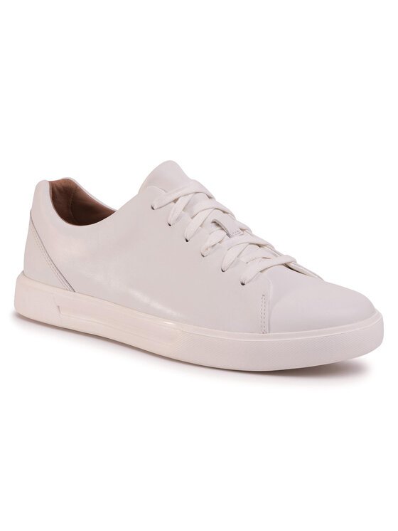 Clarks Sneakersy Clarks Un Costa Lace 261401647 Biały