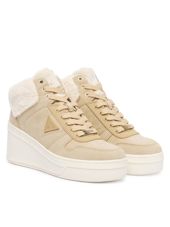 Guess Снікерcи Guess FLFRFR SUE12 Бежевий