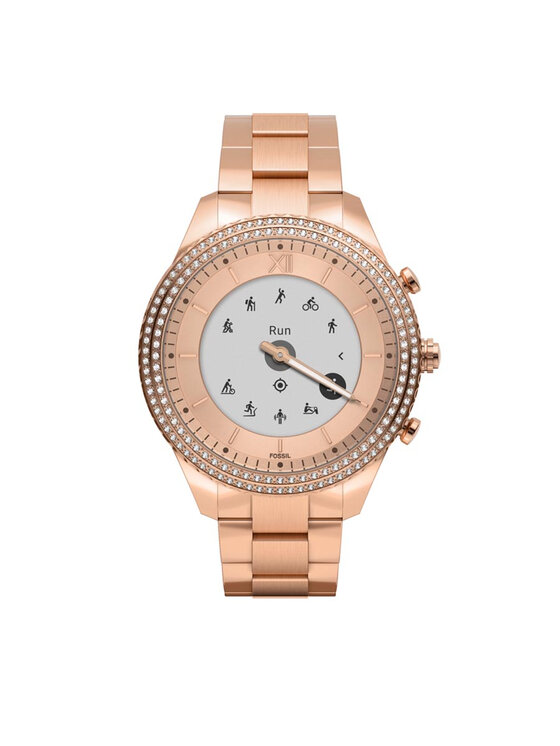 Fossil Pametna ura Fossil Gen 6 Hybrid FTW7063 Roza