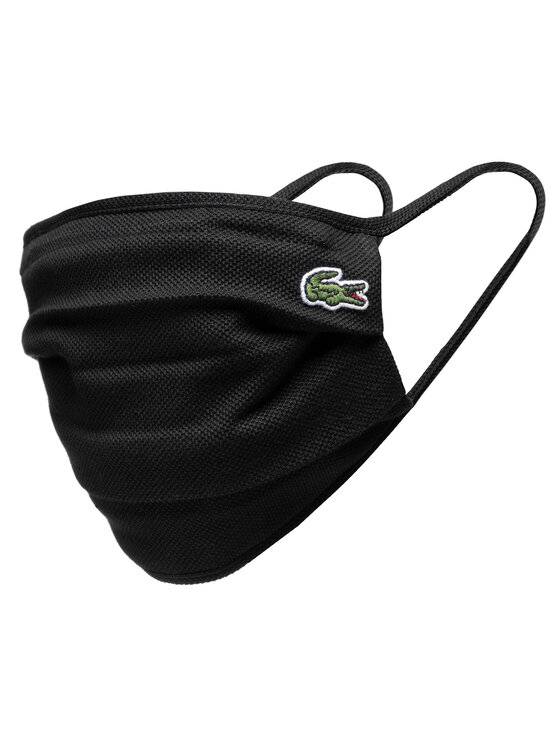 Lacoste Tekstilna maska za obraz Lacoste RF5881 Črna