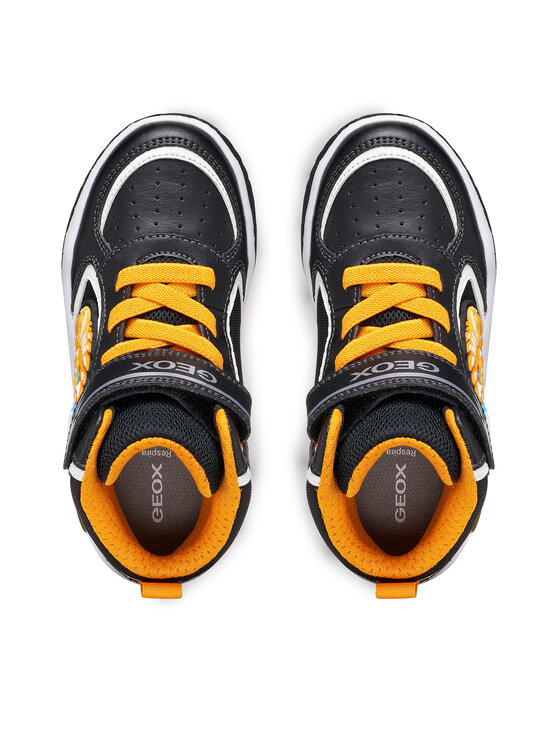 Geox Sneakers Geox J Inek Boy J669CA 014BC C0038 D Negru
