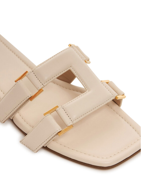 Elisabetta Franchi Шльопанці Elisabetta Franchi SA-50L-62E2-V550 Кремовий