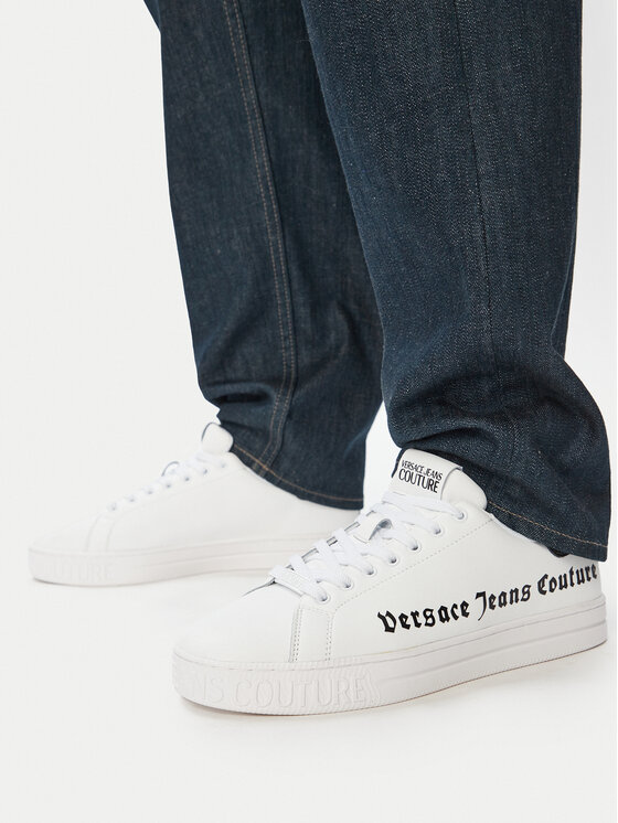 Versace Jeans Couture Снікерcи Versace Jeans Couture 80YA3SKC Білий