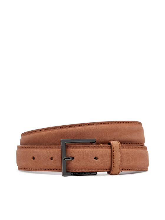 Tommy Hilfiger Pánsky opasok Tommy Hilfiger AM0AM13378 Hnedá