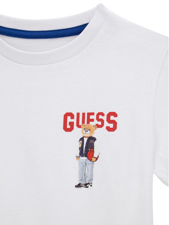 Guess Guess Camiseta N6YI23 3K3879 Blanco Regular Fit