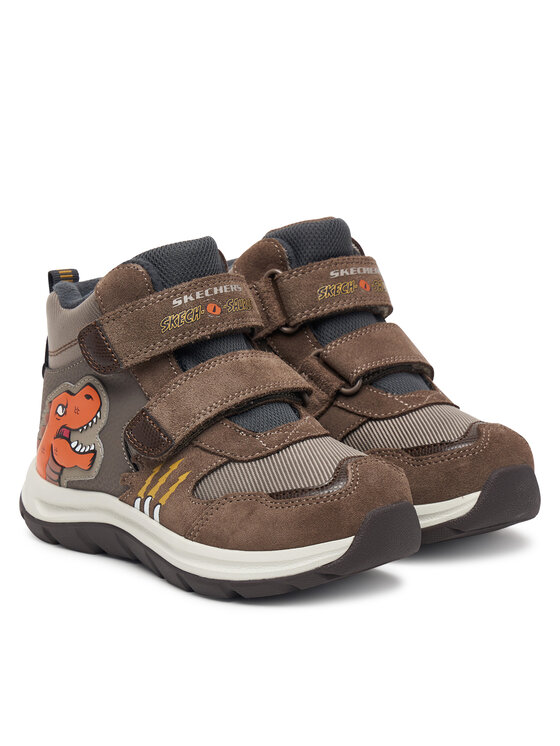 Skechers Trzewiki Skechers 406373L/TPE Brązowy