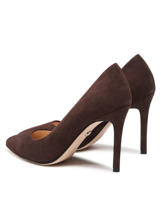 Solo Femme Štikle Solo Femme 34201-A8-N29/000-04-00 Smeđa