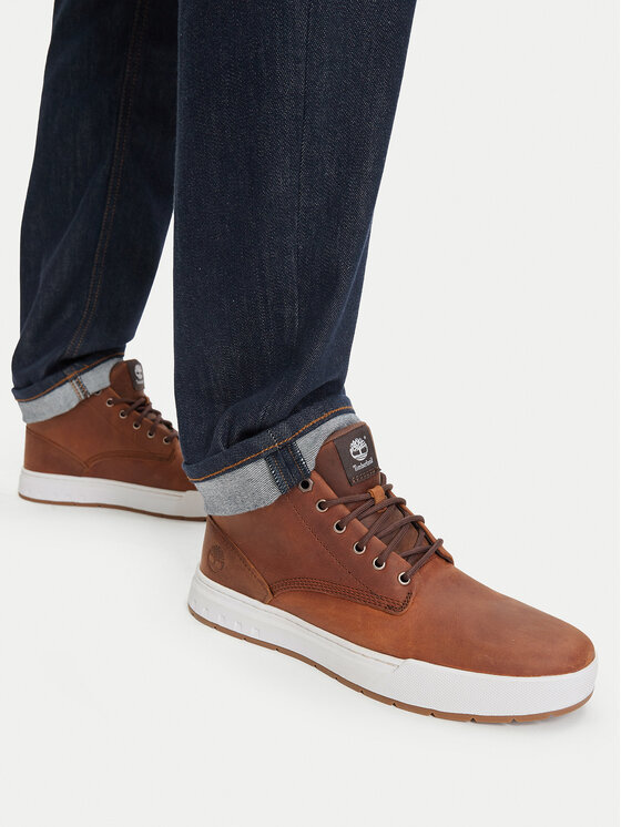 Timberland Auliniai batai Timberland Maple Grove Lthr Chk TB0A297Q3581 Ruda