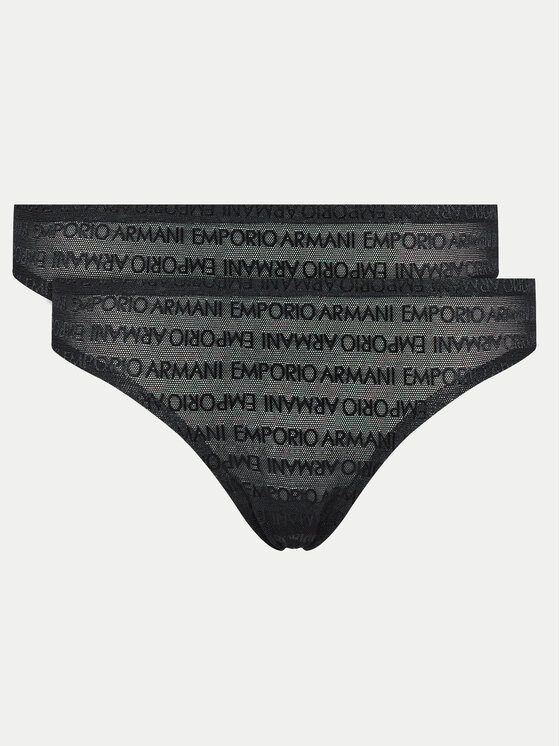 Emporio Armani Underwear Emporio Armani Underwear Комплект стрінгів 163333 3F204 00020 Чорний