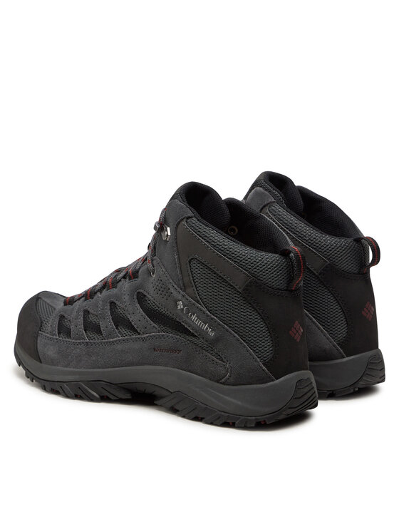 Columbia Trekingová obuv Columbia Crestwood Mid Waterproof 2100641 Sivá