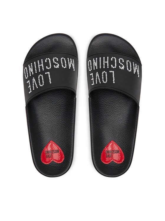LOVE MOSCHINO Шльопанці LOVE MOSCHINO JA28122G0MI13000 Чорний