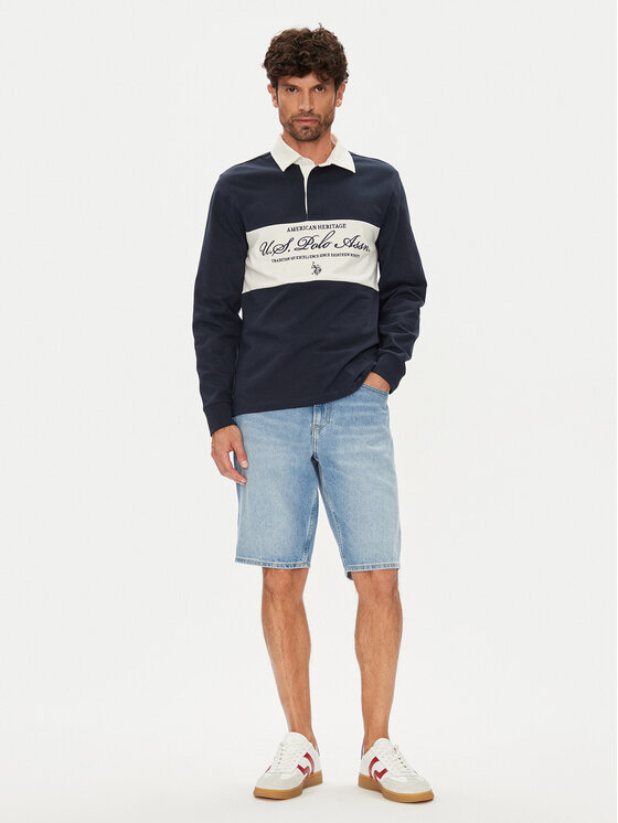 U.S. Polo Assn. U.S. Polo Assn. Поло MUP4075 Cиній Regular Fit