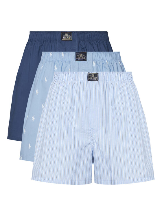 Polo Ralph Lauren Polo Ralph Lauren Conjunto de calzoncillos boxer 714830273049 Azul claro