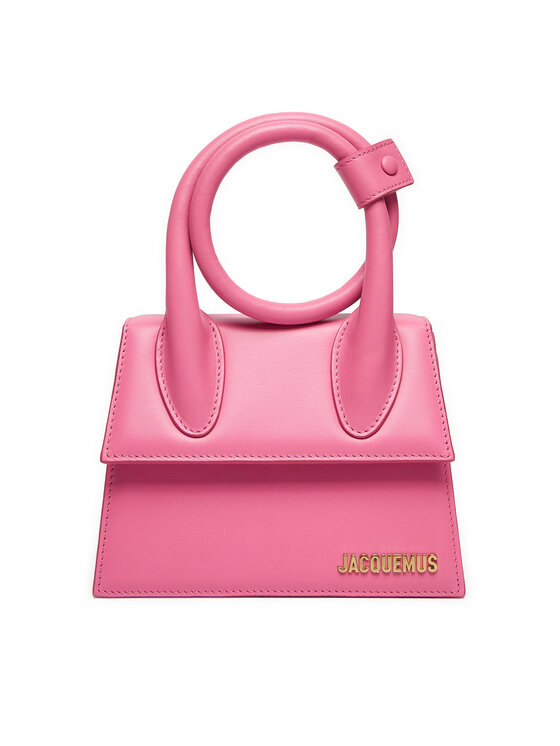 JACQUEMUS Torbica JACQUEMUS Le Chiquito Noeud 213BA005-3060 Ružičasta