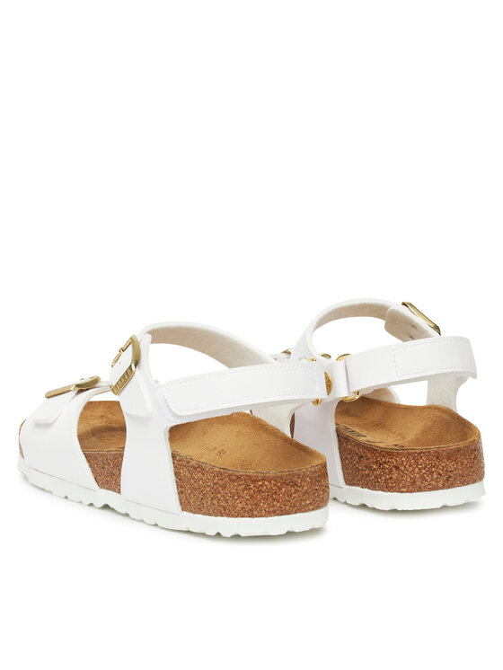 Birkenstock Σανδάλια Birkenstock Rio Flowers As Kids 1029561 D Λευκό
