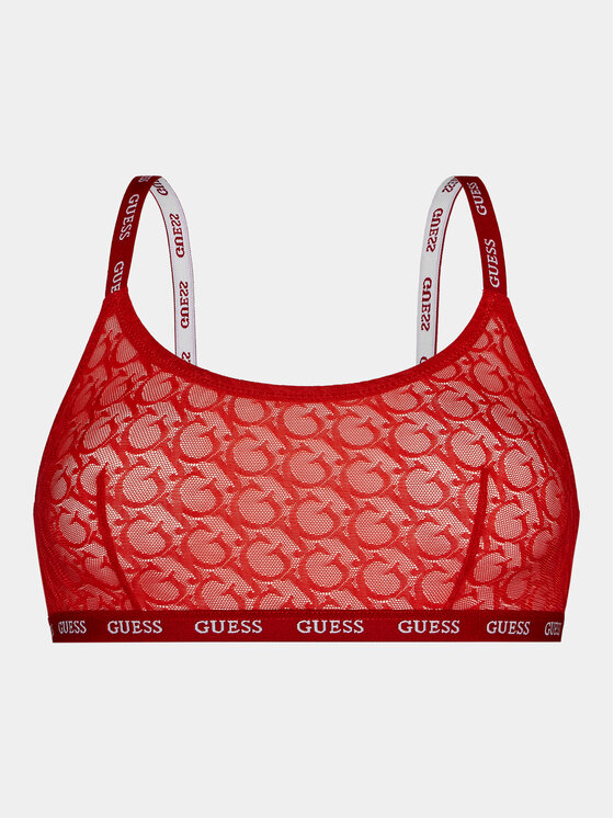 Guess Guess Reggiseno Bralette O3BC16 KBXA0 Rosso