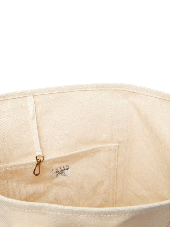 Guess Jeans Ročna torba Guess Jeans M6GZ24 WHFZ1 Bež