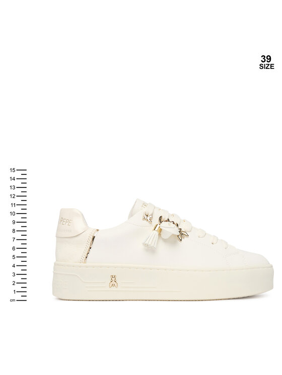 Patrizia Pepe Sneakersy Patrizia Pepe PJ415.02 Kremowy