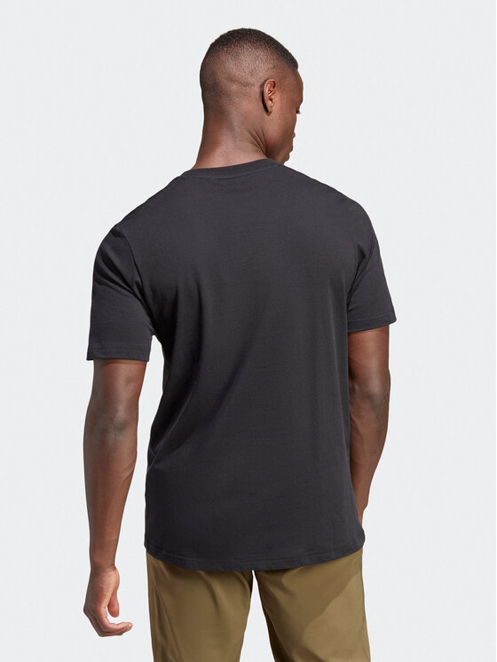adidas adidas Футболка Terrex Classic Logo T-Shirt HZ1399 Чорний Regular Fit
