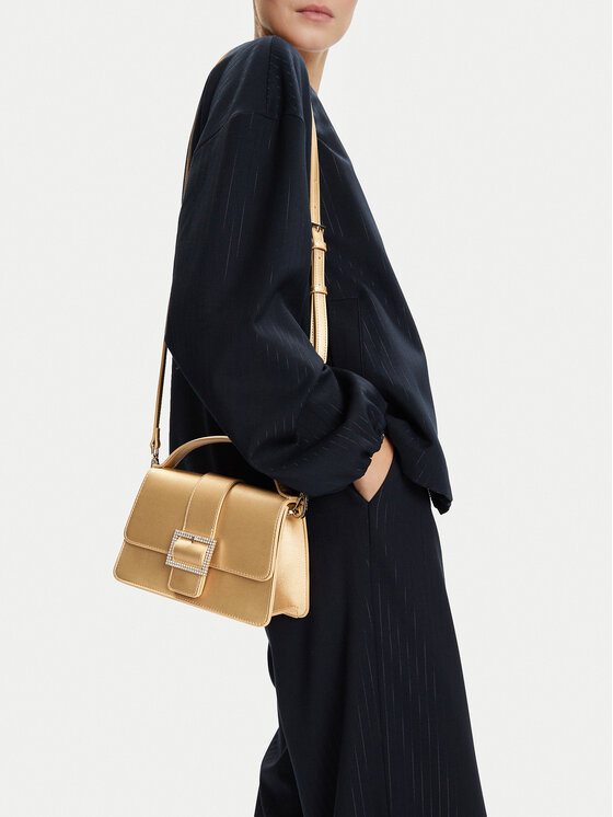 Nine West Kabelka Nine West CEO-MISSISIPI-III-KY159 Zlatá