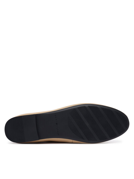 Tommy Hilfiger Balerīnas Tommy Hilfiger Th Plate FW0FW09374 Bēšs