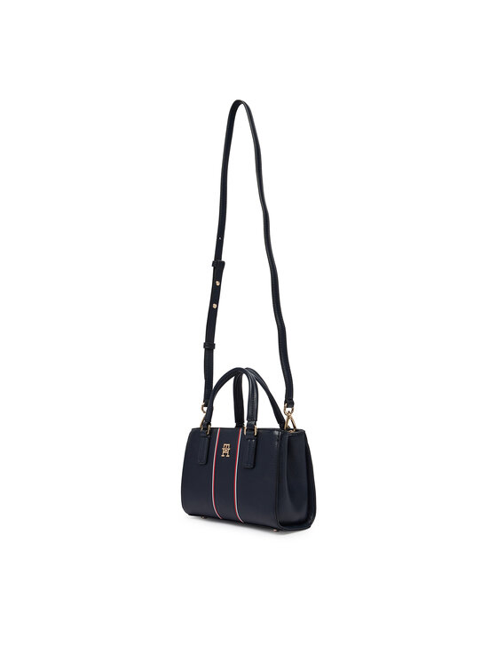 Tommy Hilfiger Táska Tommy Hilfiger Th Daily Mini Tote Corp AW0AW18642 Sötétkék