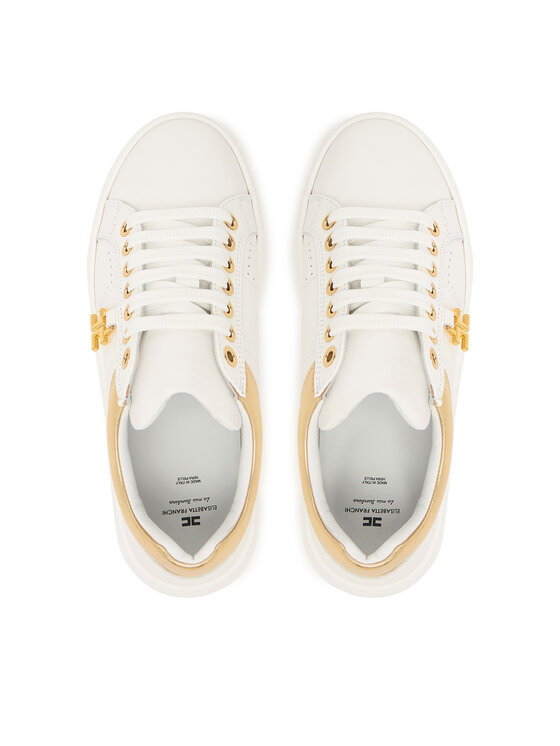 Elisabetta Franchi Снікерcи Elisabetta Franchi F4A9-E0506-0092 D Білий