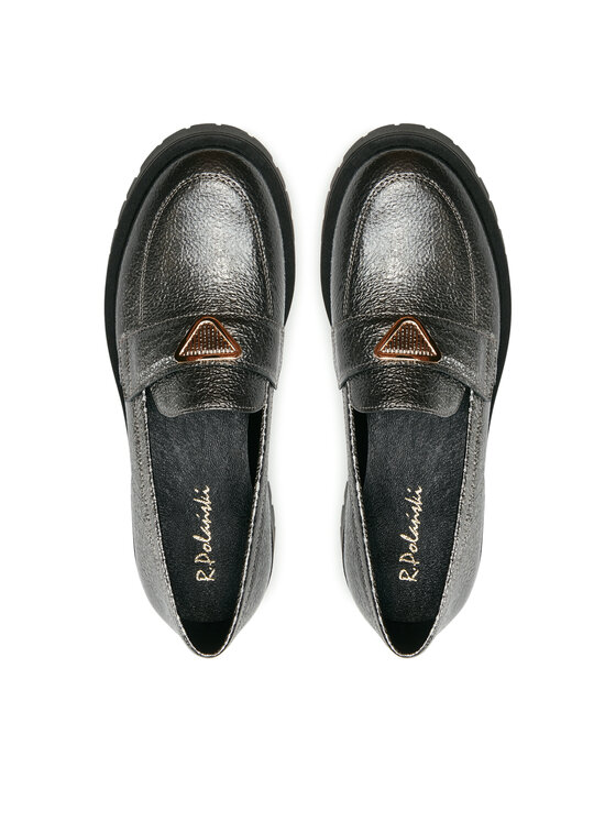 R.Polański Loafersy R.Polański 1679 Szary