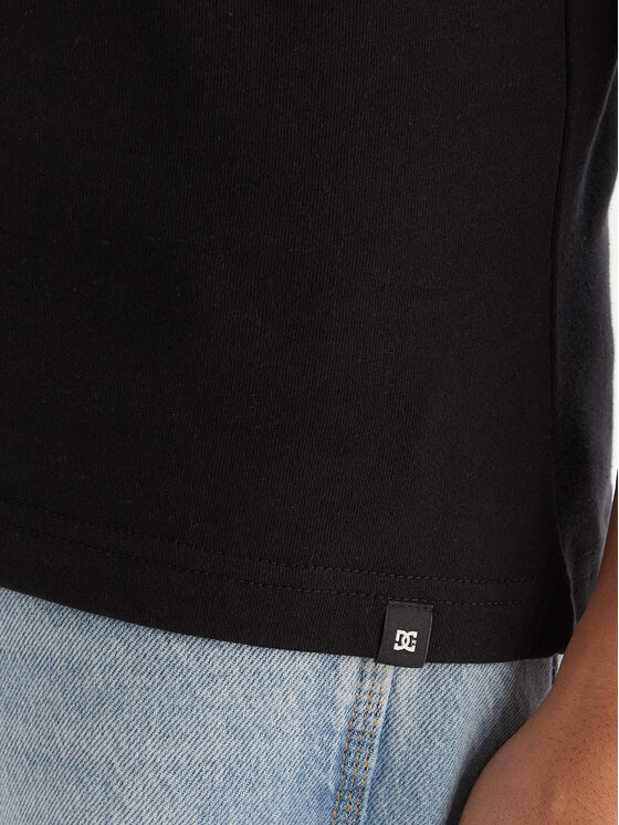 DC Shoes DC Shoes Marškinėliai Corpo ADYZT05396 Juoda Regular Fit