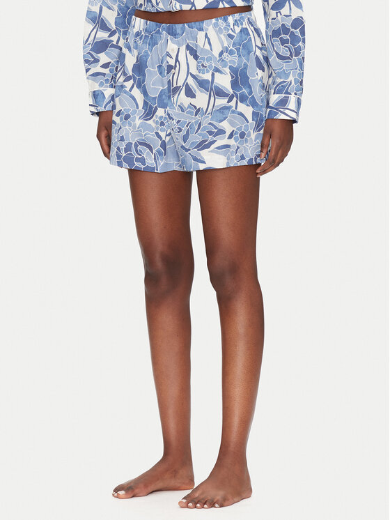 Gap Gap Rövid pizsama nadrág 531510-14 Kék Relaxed Fit
