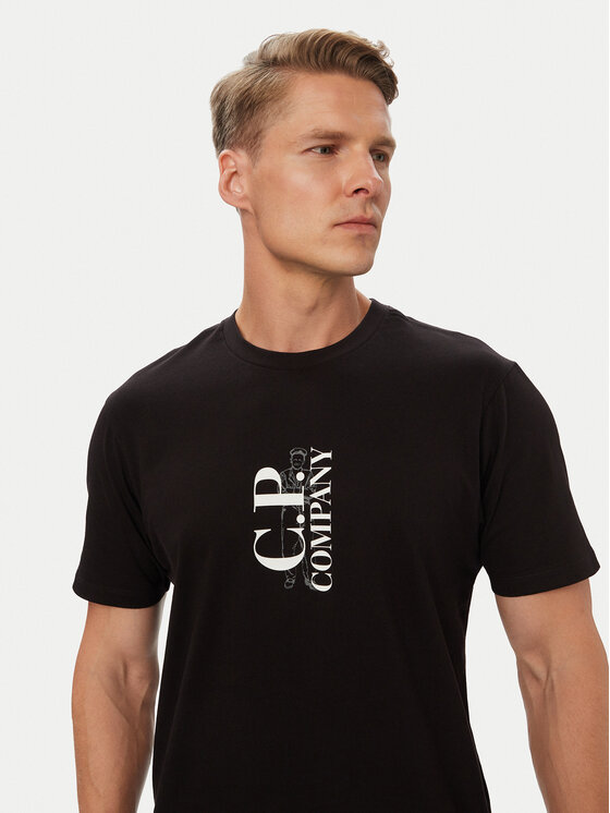 C.P. Company C.P. Company Camiseta 21CMTS134A005100W Negro Regular Fit