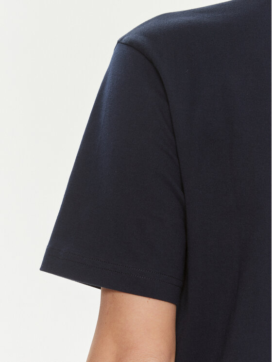 Lacoste Lacoste Футболка TF7215 Cиній Loose Fit