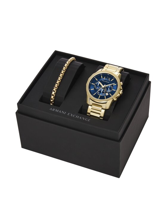 Armani Exchange Sat Armani Exchange Banks AX7151SET Zlatna